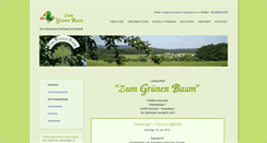 Desktop Screenshot of gruenerbaum-hesselbach.de